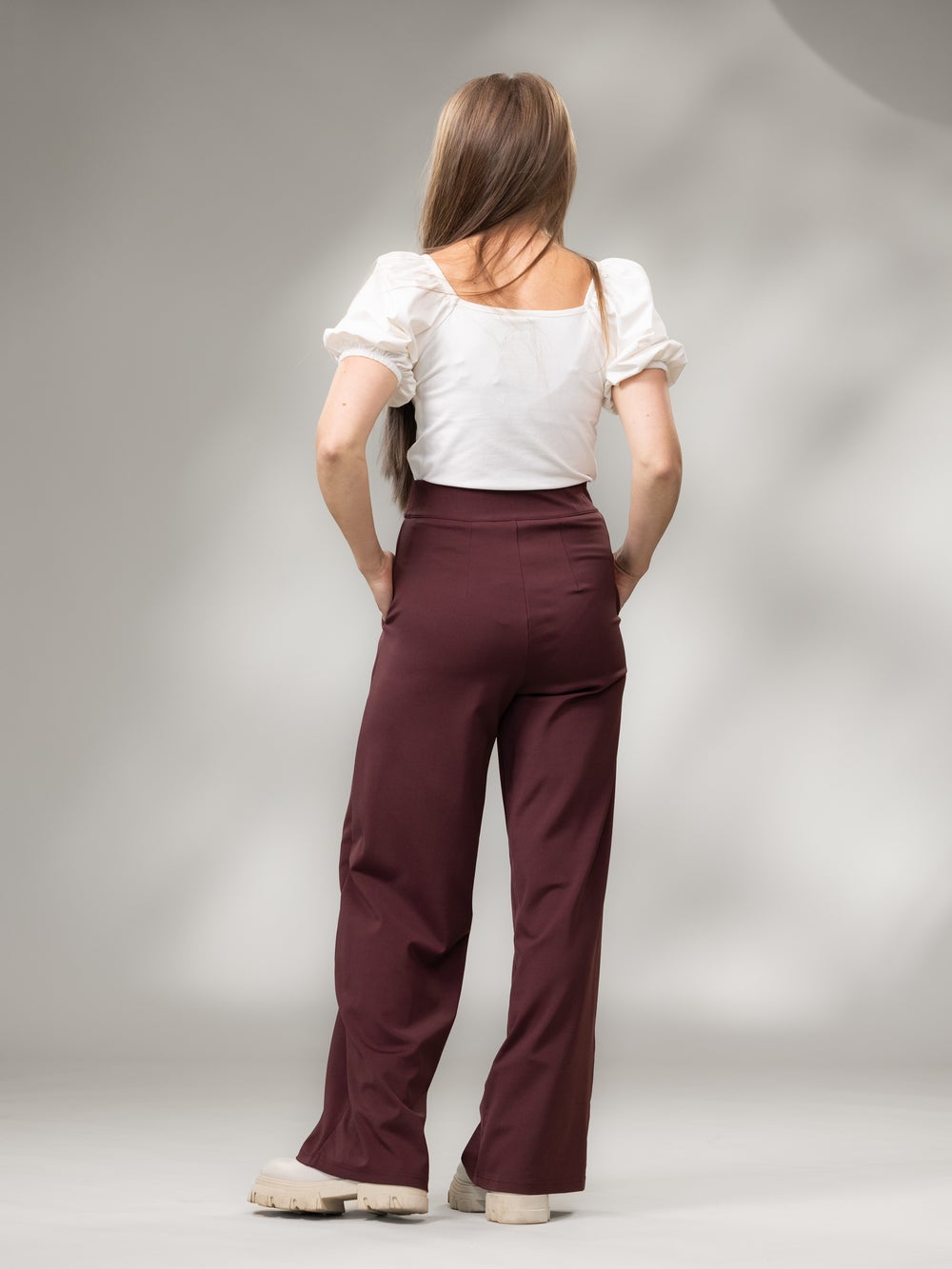 SWINGtrousers long (wine Ponte Roma)