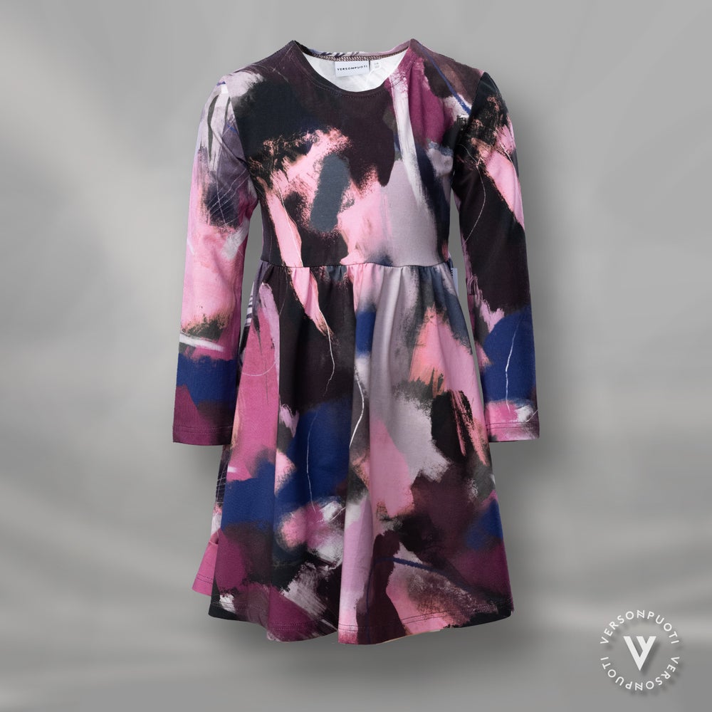 KISSANKELLOdress (Heijastus pink tricot)