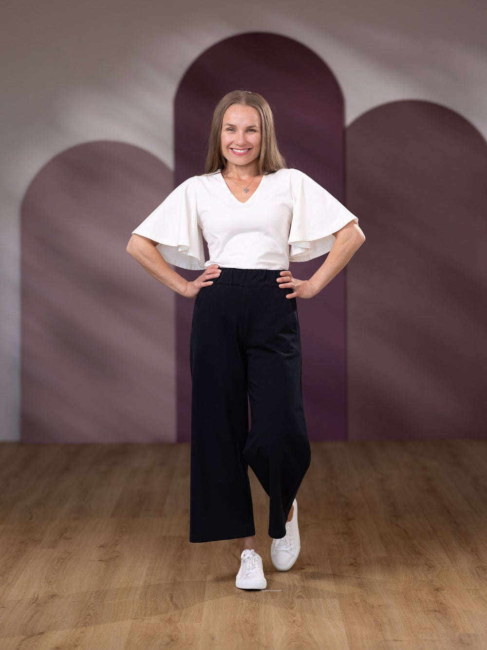 SWINGtrousers (black sweatshirt fabric)