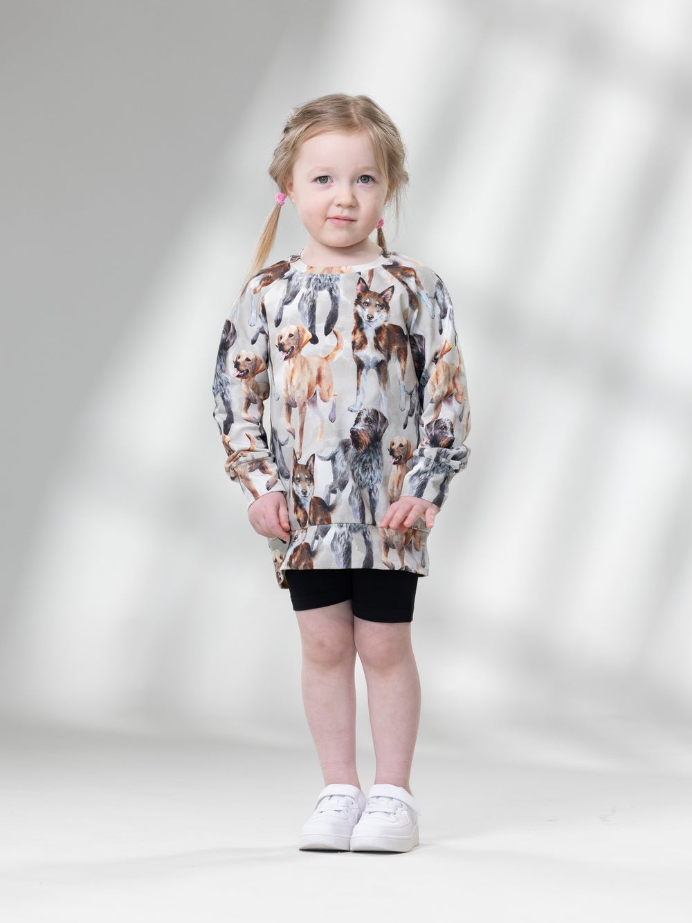 TYTTIsweatshirt (Doglove light sand stretch college)