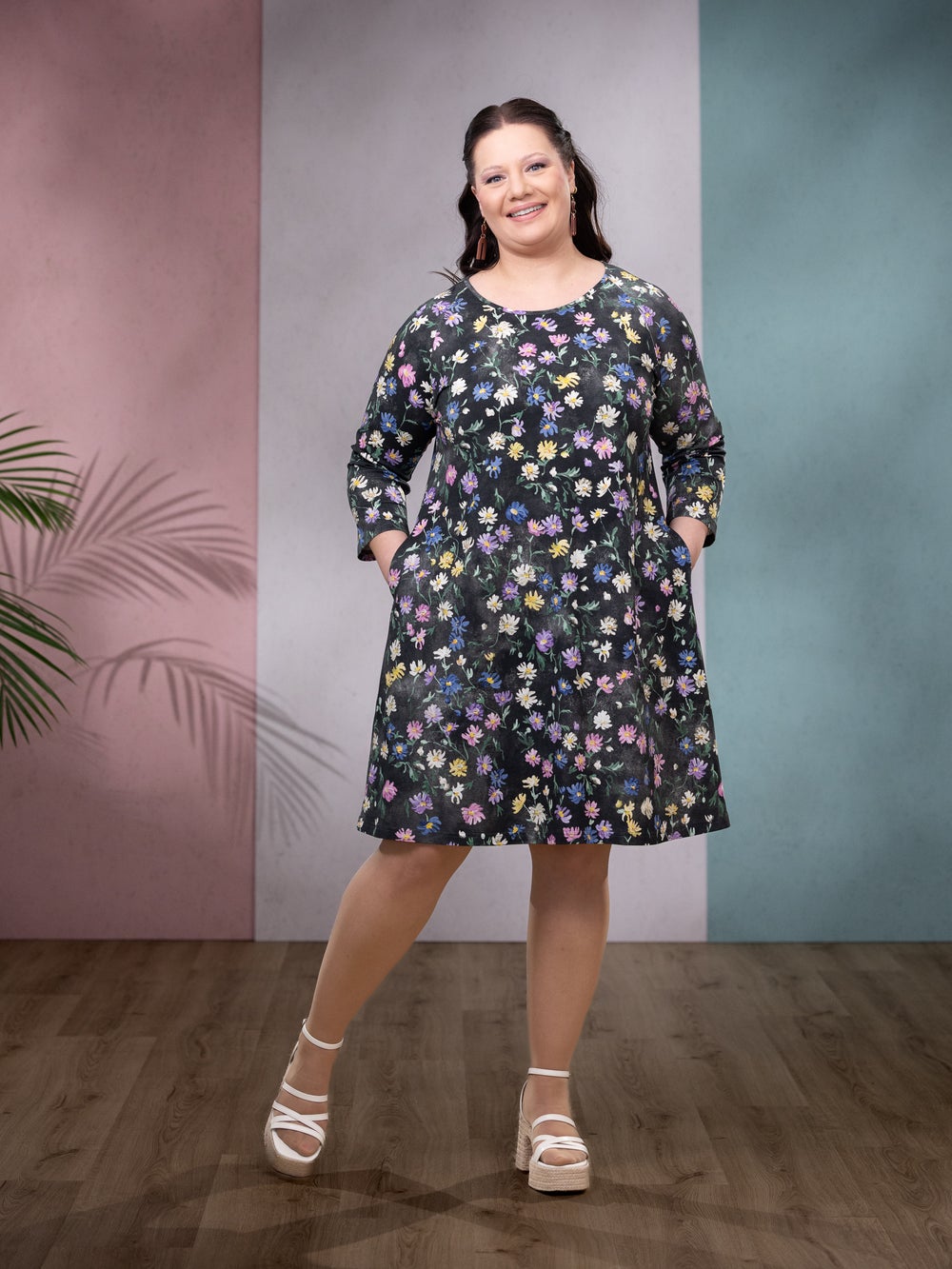 VERSOdress (Kahvilassa black / pastel jersey)