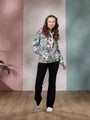 TUNDRAhoodie (Ritarinkannus sage / lilac stretch college)