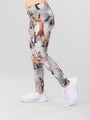 MUKAVAleggings (Foxlove grey / orange jersey)