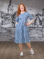VILMAdress ss (Siksak blue / white jersey)