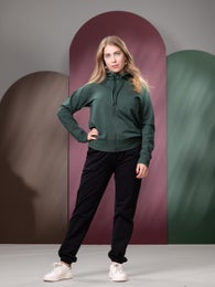 AURORAhoodie (juniper stretch college)