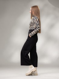 SWINGtrousers (black Ponte Roma)