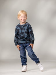 COLLEGEshirt (Aarniomets&auml; blue stretch college)