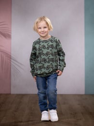 COLLEGEshirt (P&auml;rin&auml;t green stretch college)