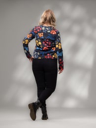 HELGAshirt (M&ouml;kill&auml; black / red / blue jersey)