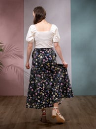 HERTTAskirt (Kahvilassa black / pastel jersey)