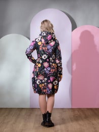 JEMMAjacket (Kuningatarkukka ink / fuchsia stretch college)