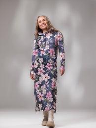 LEMPIdress (Love you blue / light pink stretch college)