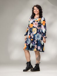 LYYTIdress (Unelmia blue / colorful jersey)