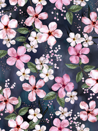 LEMPIdress (Love you blue / light pink stretch college)