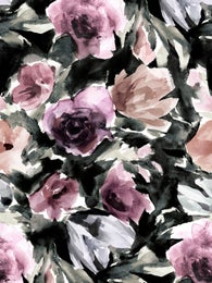 VERSOdress (Nocturne dark rose jersey)