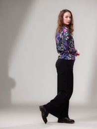 OLGAshirt (Rakkaudella black / blue / pink jersey)