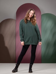 OVERSIZEcollege (juniper stretch college)