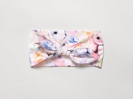 RUSETTIpanta (Flower horses light pink / blue)