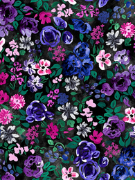 SAANAshirt (Rakkaudella black / blue / pink stretch college)