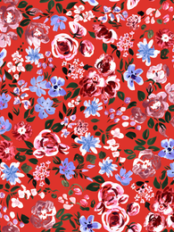 FRIDAdress ss (Rakkaudella red / blue / white jersey)