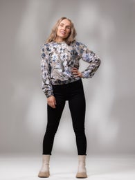 SAANAshirt (Ritarinkannus light pink / greige stretch college)