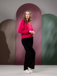 SAANAshirt (wild rose stretch college)