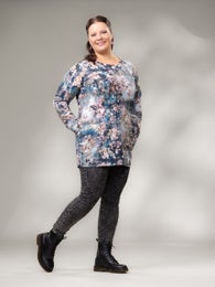 SAARAtunic (Kirsikkapuu blue jersey)