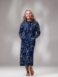 SAUNAtakki (Porojen poluilla blue stretch terry)