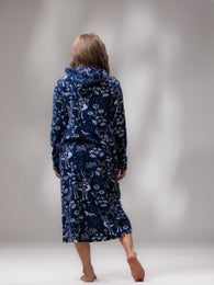 SAUNAtakki (Porojen poluilla blue stretch terry)