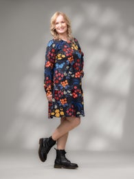 SELMAdress (M&ouml;kill&auml; black / red / blue stretch college)