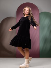 SELMAdress (black velour)