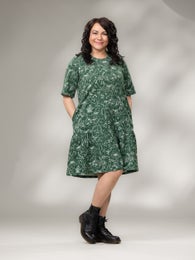 SELMAdress ss (Puistossa green / white jersey)