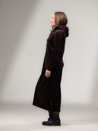 SLOWdress (chocolate fudge velour)