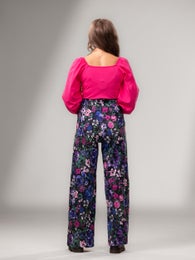 SWINGtrousers long (Rakkaudella black / blue / pink jersey)