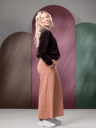 SWINGtrousers (mocha mousse stretch college)