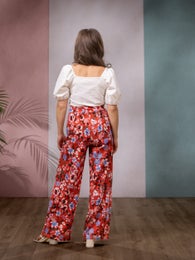 SWINGtrousers long (Rakkaudella red / blue / white jersey)