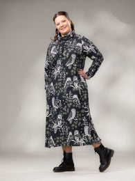 TAUKOdress (Rakovalkealla black / green stretch college)