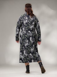 TAUKOdress (Rakovalkealla black / green stretch college)