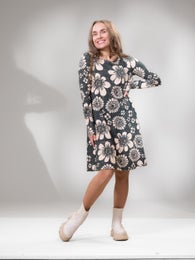 VERSOdress (Kedolla kerran green / beige jersey)