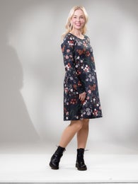 VERSOdress (M&ouml;kill&auml; black / rust / wine jersey)