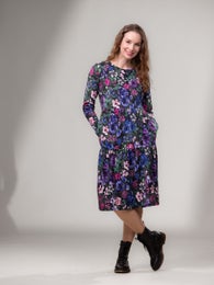 VILMAdress (Rakkaudella black / blue / pink jersey)
