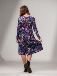 VILMAdress (Rakkaudella black / blue / pink jersey)