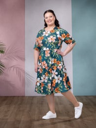 VILMAdress ss (Love you orange / petrol jersey)