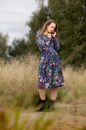 VILMAdress (Rakkaudella black / blue / pink jersey)