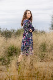 VILMAdress (Rakkaudella black / blue / pink jersey)