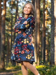 SELMAdress (M&ouml;kill&auml; black / red / blue stretch college)