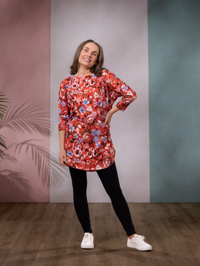 AAVAtunic (Rakkaudella red / blue / white jersey)