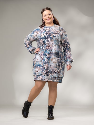 HAAVEILUdress (Kirsikkapuu blue stretch college)