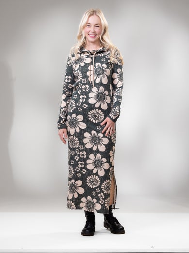 LEMPIdress (Kedolla kerran green / beige stretch college)