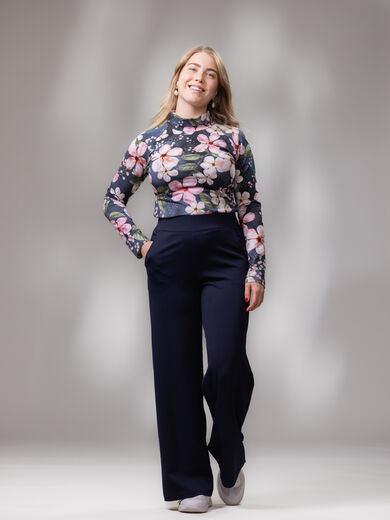 POOLOshirt (Love you blue / light pink jersey)